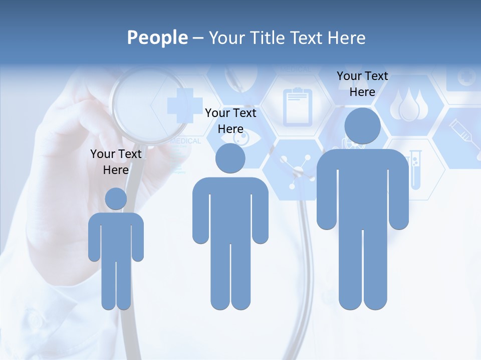 Press Medic Symbol PowerPoint Template
