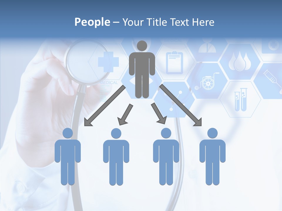 Press Medic Symbol PowerPoint Template