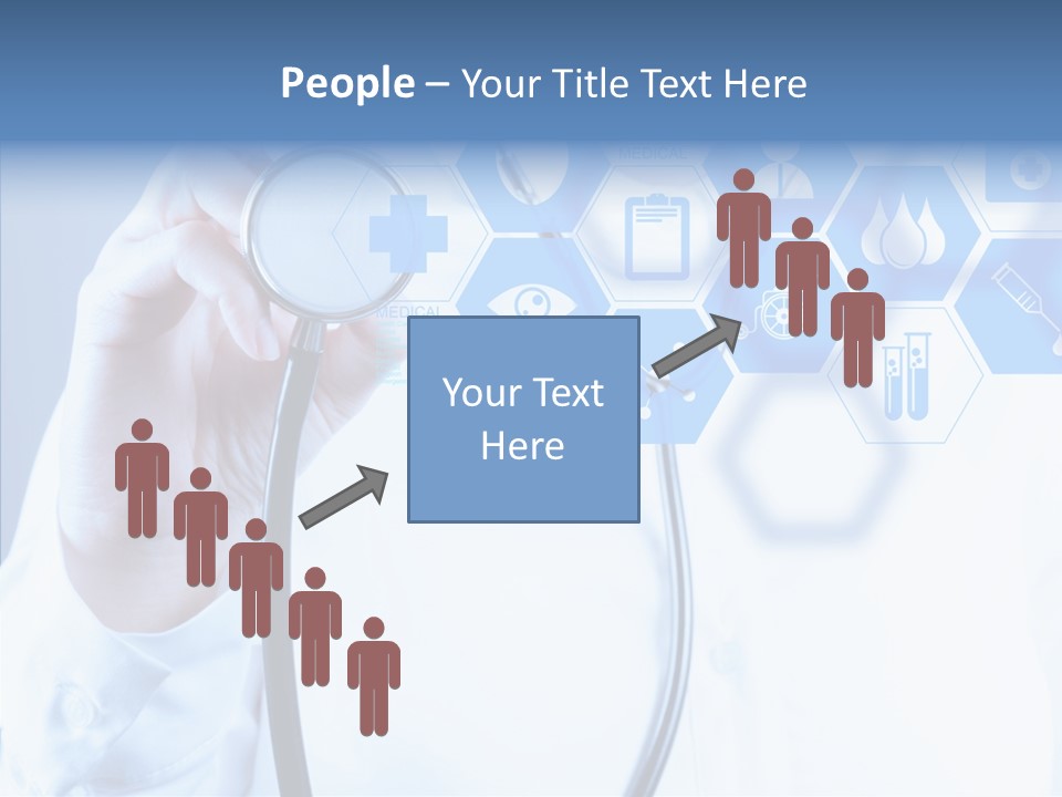 Press Medic Symbol PowerPoint Template