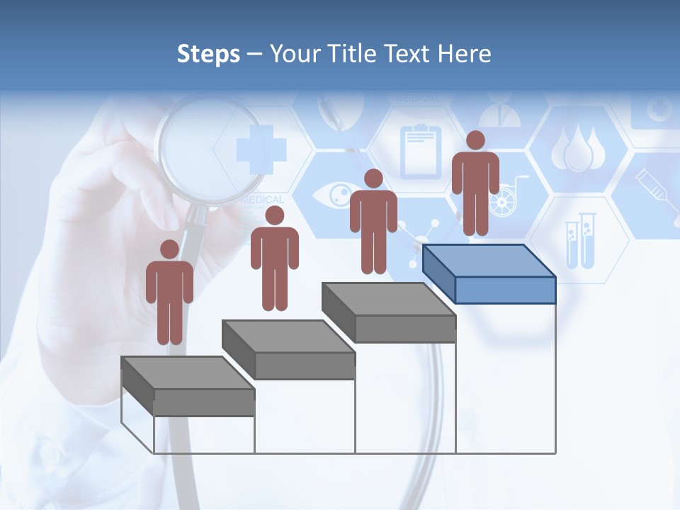 Press Medic Symbol PowerPoint Template
