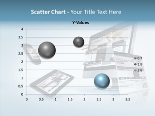 Isolated Phone Hosting PowerPoint Template