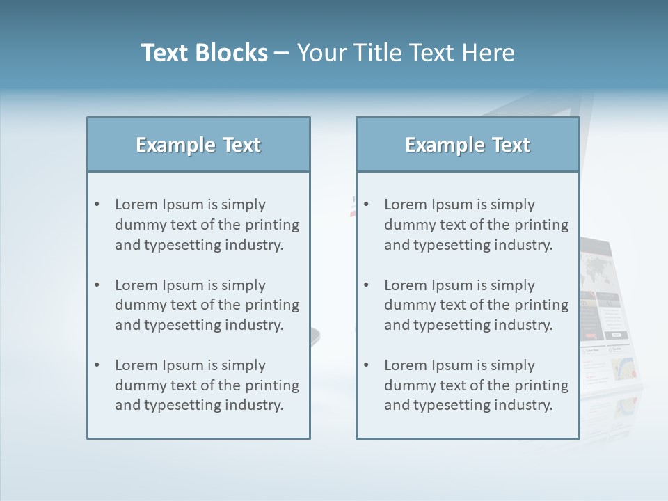 Isolated Phone Hosting PowerPoint Template