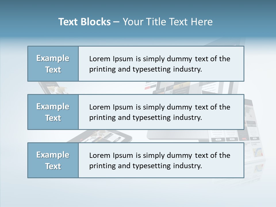 Isolated Phone Hosting PowerPoint Template