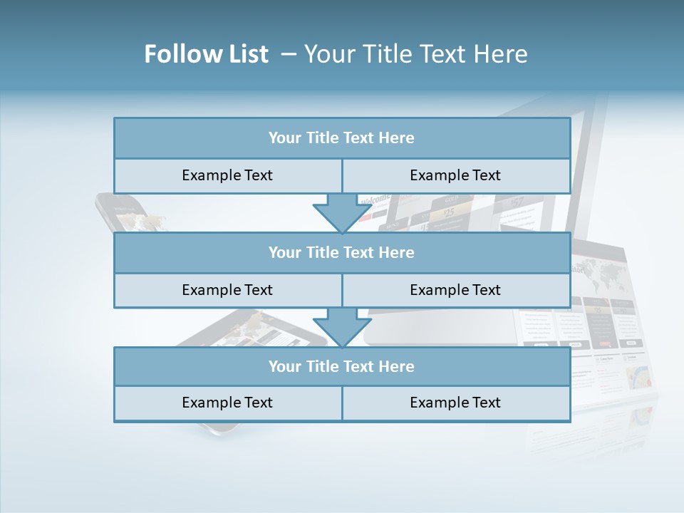 Isolated Phone Hosting PowerPoint Template