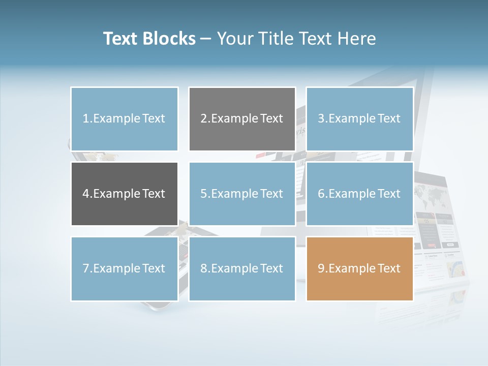 Isolated Phone Hosting PowerPoint Template