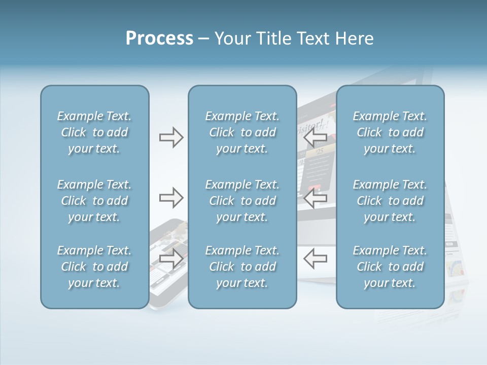 Isolated Phone Hosting PowerPoint Template