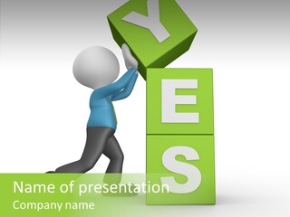 Okay Verify Affirmative PowerPoint Template