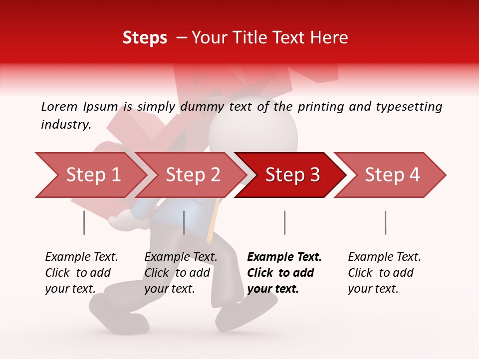 Recommendation Worker Success PowerPoint Template
