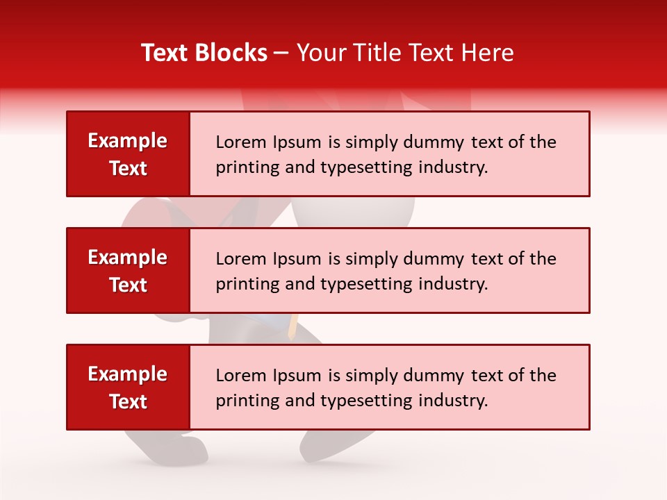 Recommendation Worker Success PowerPoint Template