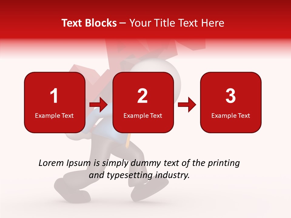 Recommendation Worker Success PowerPoint Template