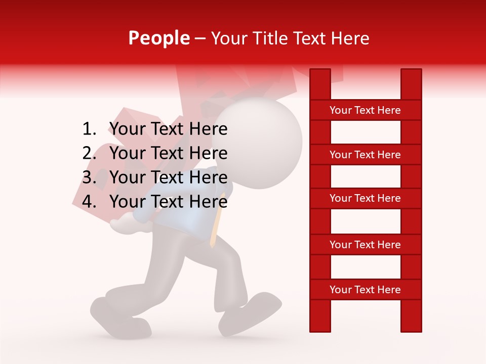 Recommendation Worker Success PowerPoint Template