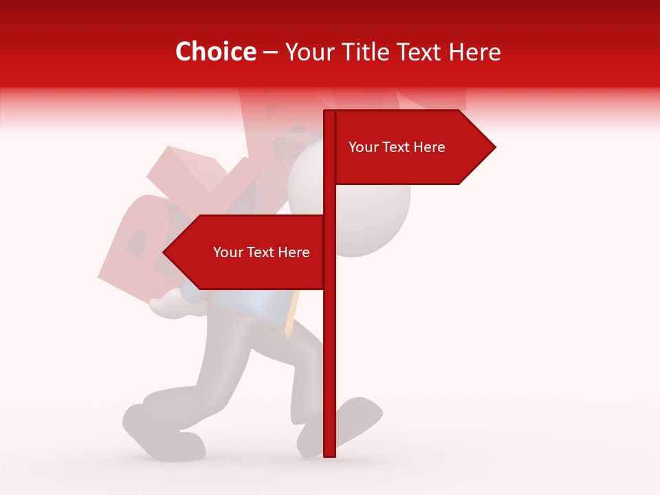 Recommendation Worker Success PowerPoint Template