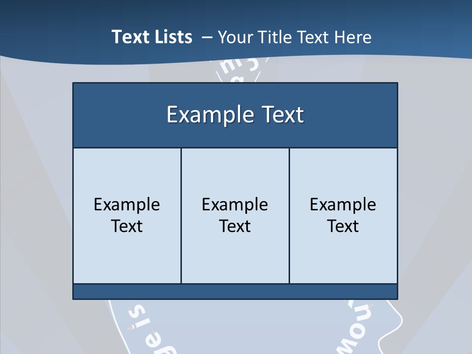 Problems Background Blue PowerPoint Template