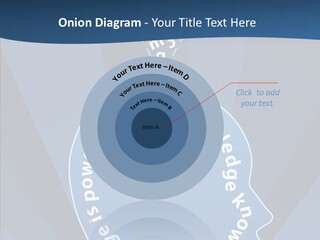 Problems Background Blue PowerPoint Template