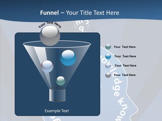 Problems Background Blue PowerPoint Template