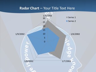 Problems Background Blue PowerPoint Template