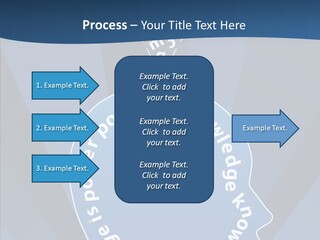Problems Background Blue PowerPoint Template