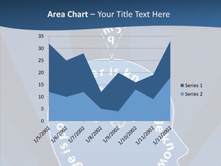 Problems Background Blue PowerPoint Template