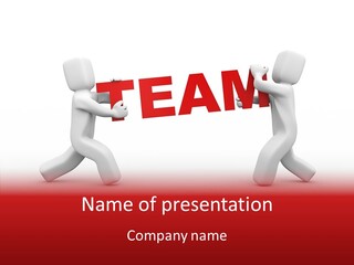 Society Organization Horizontal PowerPoint Template