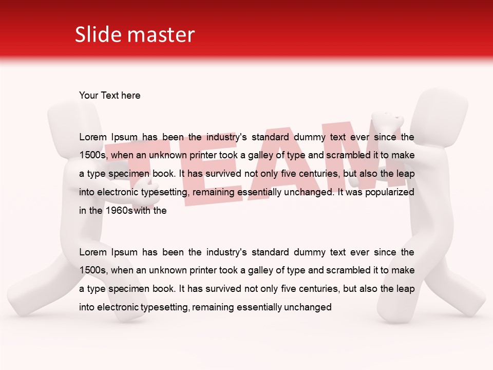 Society Organization Horizontal PowerPoint Template