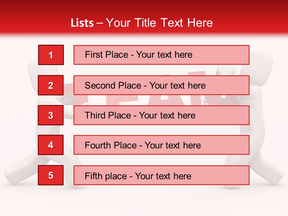 Society Organization Horizontal PowerPoint Template