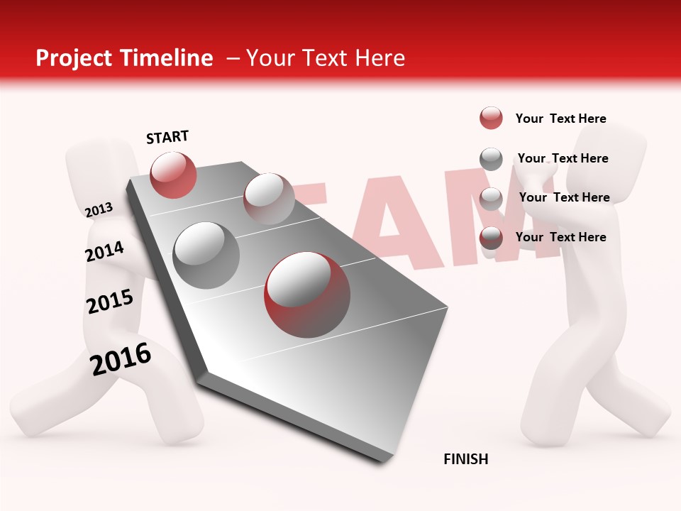 Society Organization Horizontal PowerPoint Template