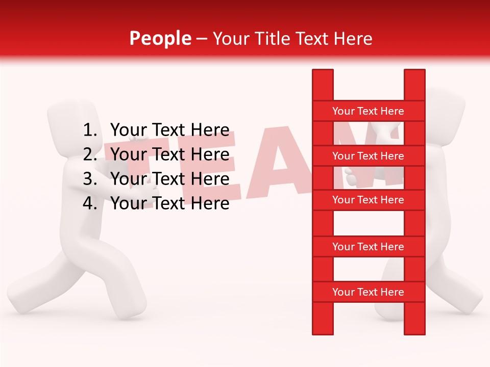 Society Organization Horizontal PowerPoint Template