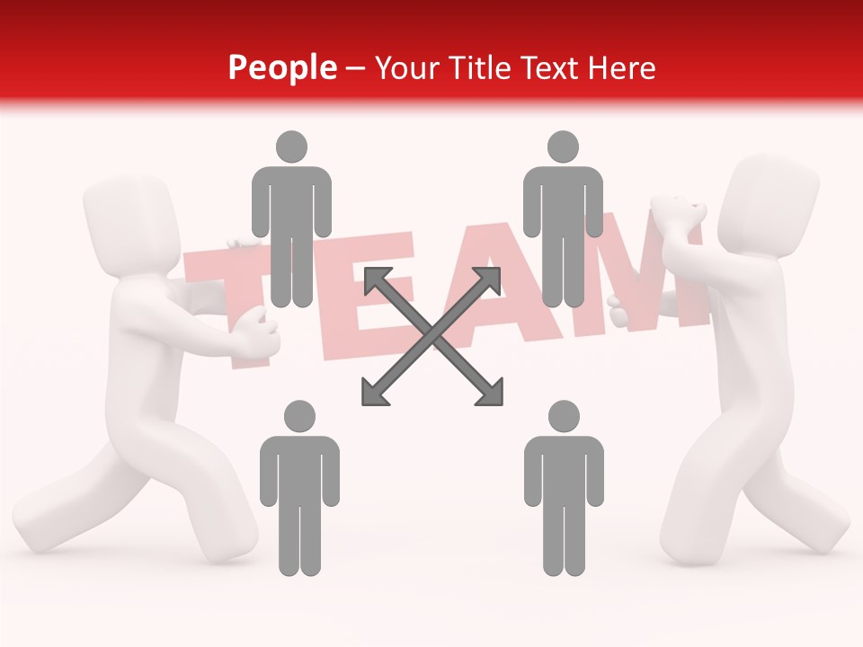 Society Organization Horizontal PowerPoint Template