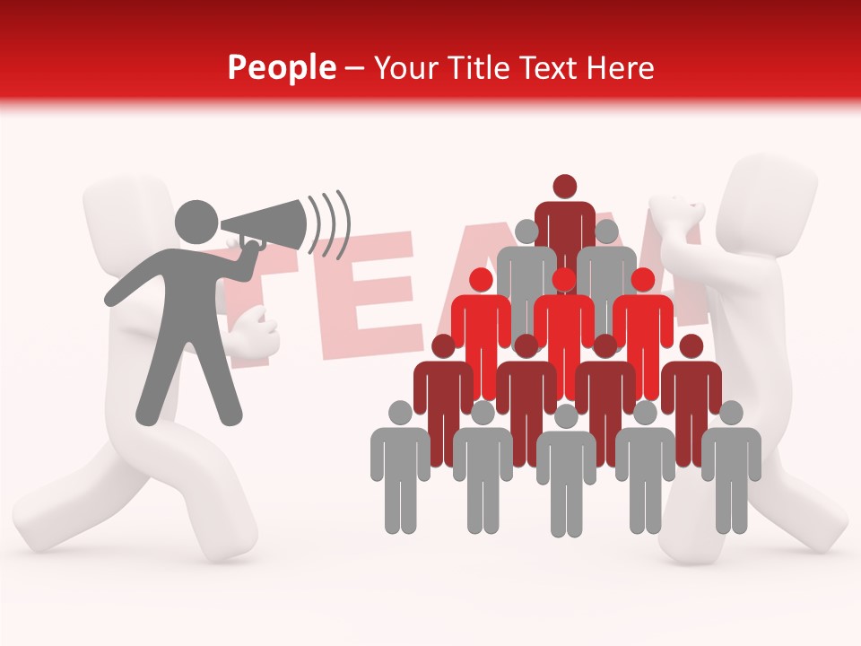 Society Organization Horizontal PowerPoint Template