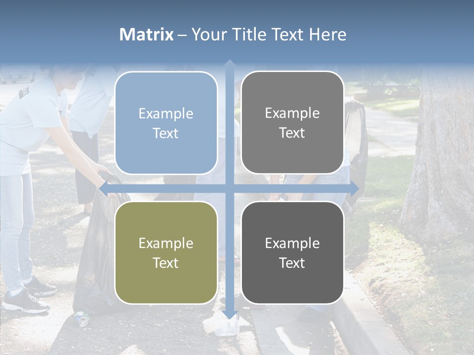 Suburb Women Social Issue PowerPoint Template