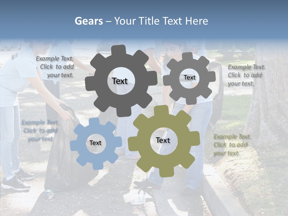 Suburb Women Social Issue PowerPoint Template