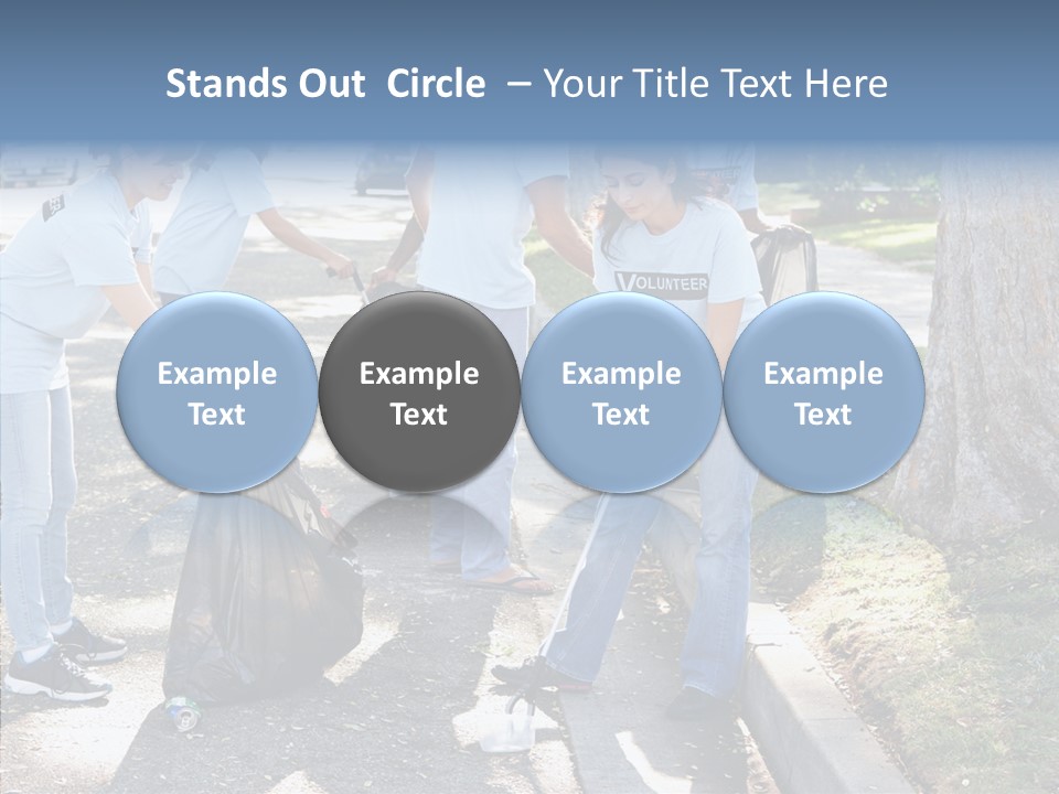 Suburb Women Social Issue PowerPoint Template