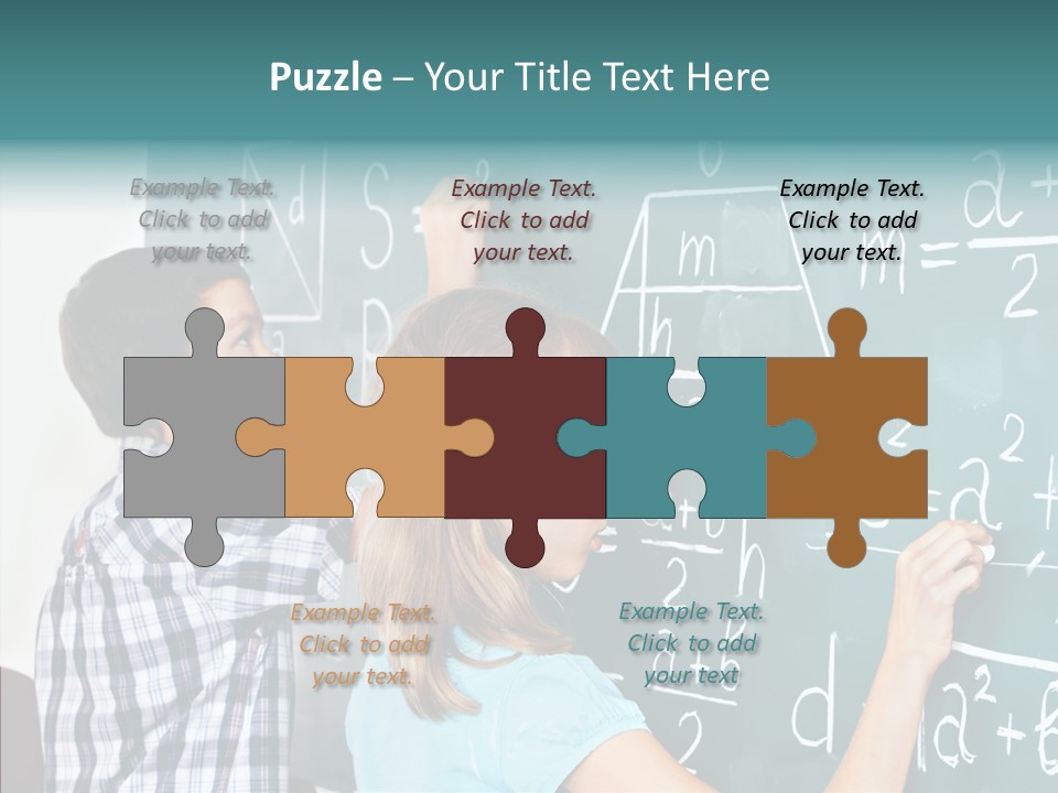 Class Chalk Knowledge PowerPoint Template