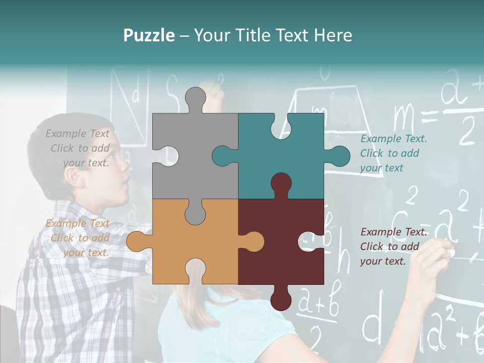 Class Chalk Knowledge PowerPoint Template