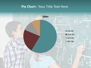 Class Chalk Knowledge PowerPoint Template