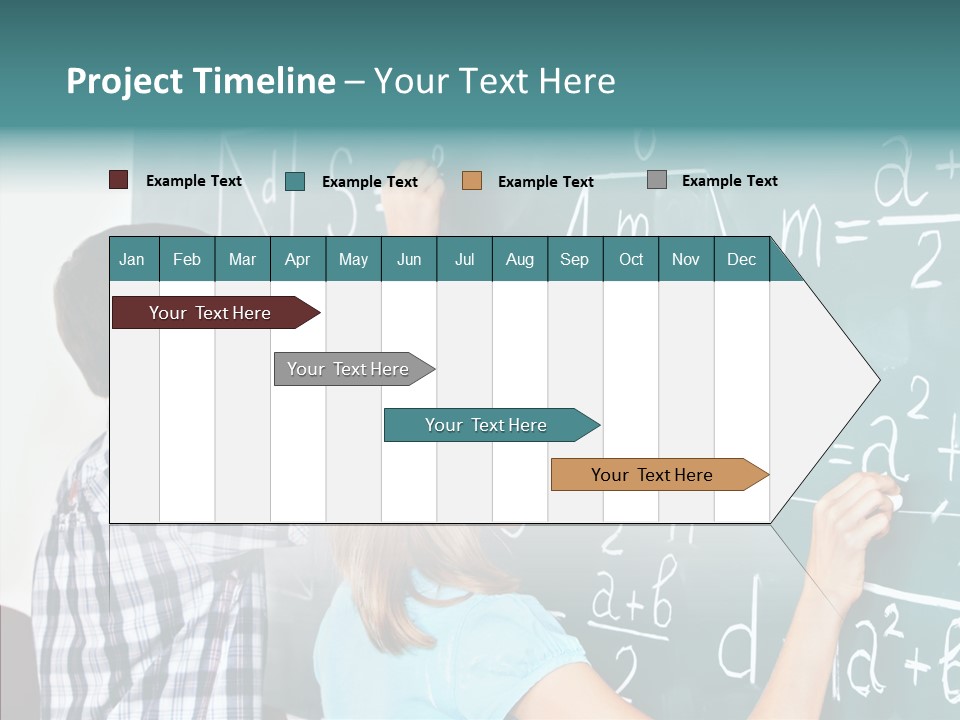 Class Chalk Knowledge PowerPoint Template