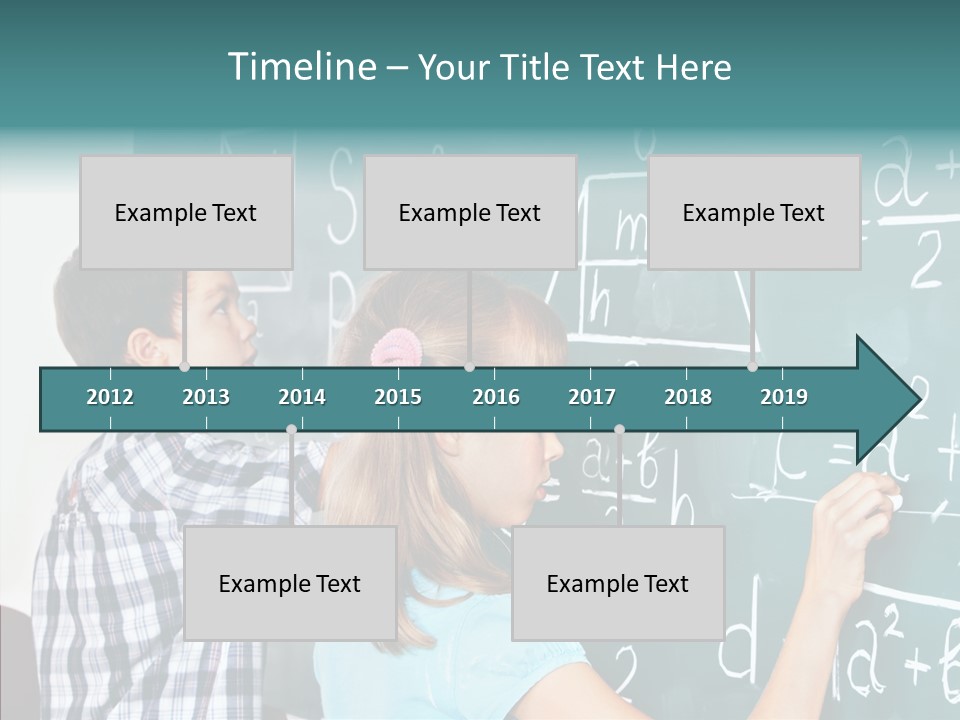 Class Chalk Knowledge PowerPoint Template