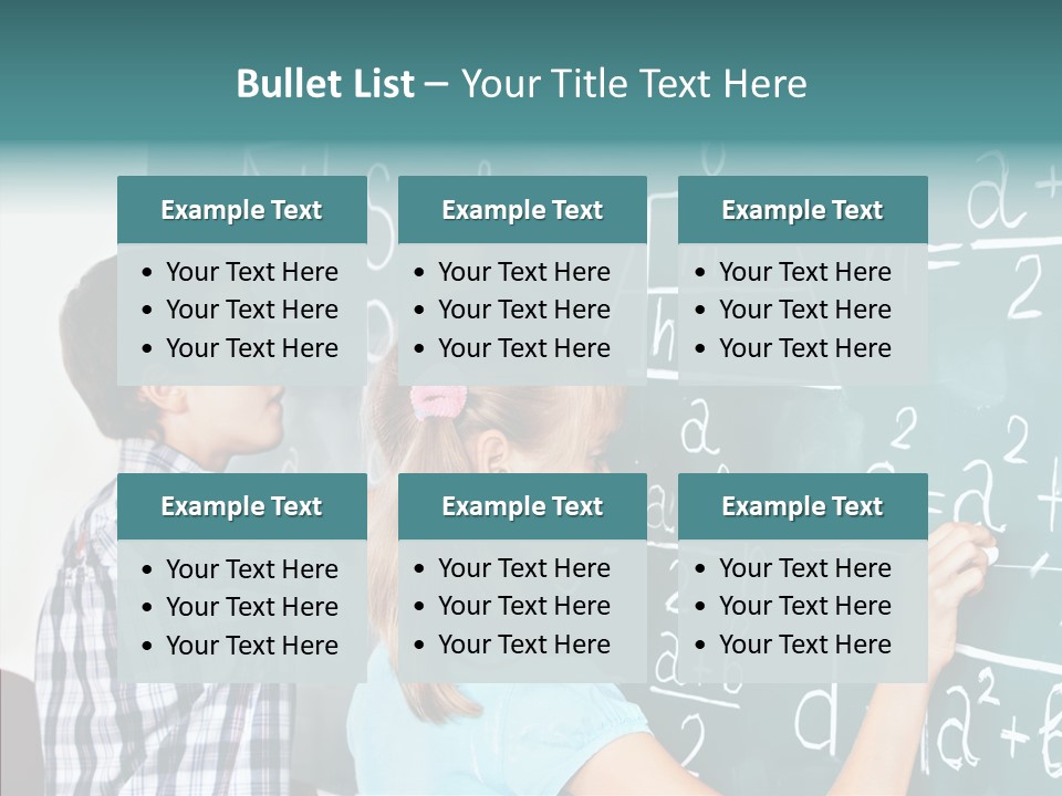 Class Chalk Knowledge PowerPoint Template