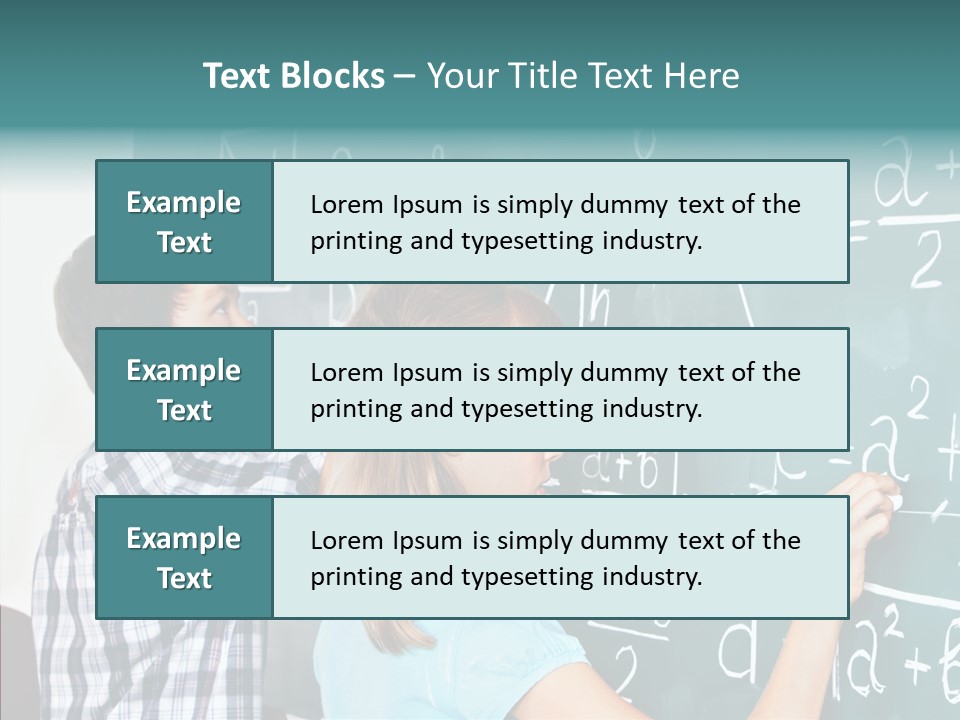 Class Chalk Knowledge PowerPoint Template