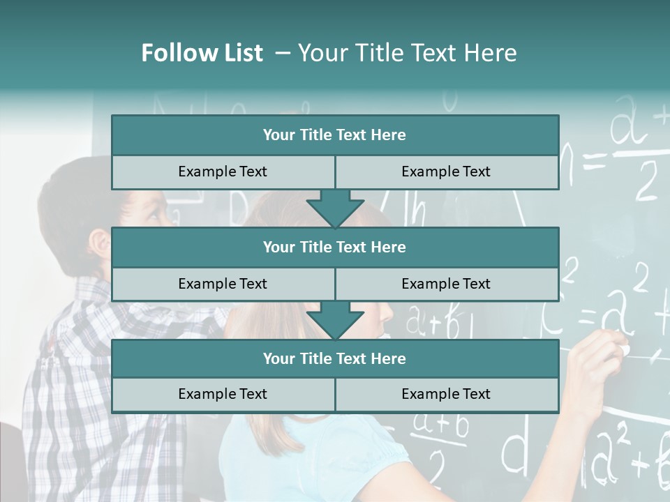 Class Chalk Knowledge PowerPoint Template