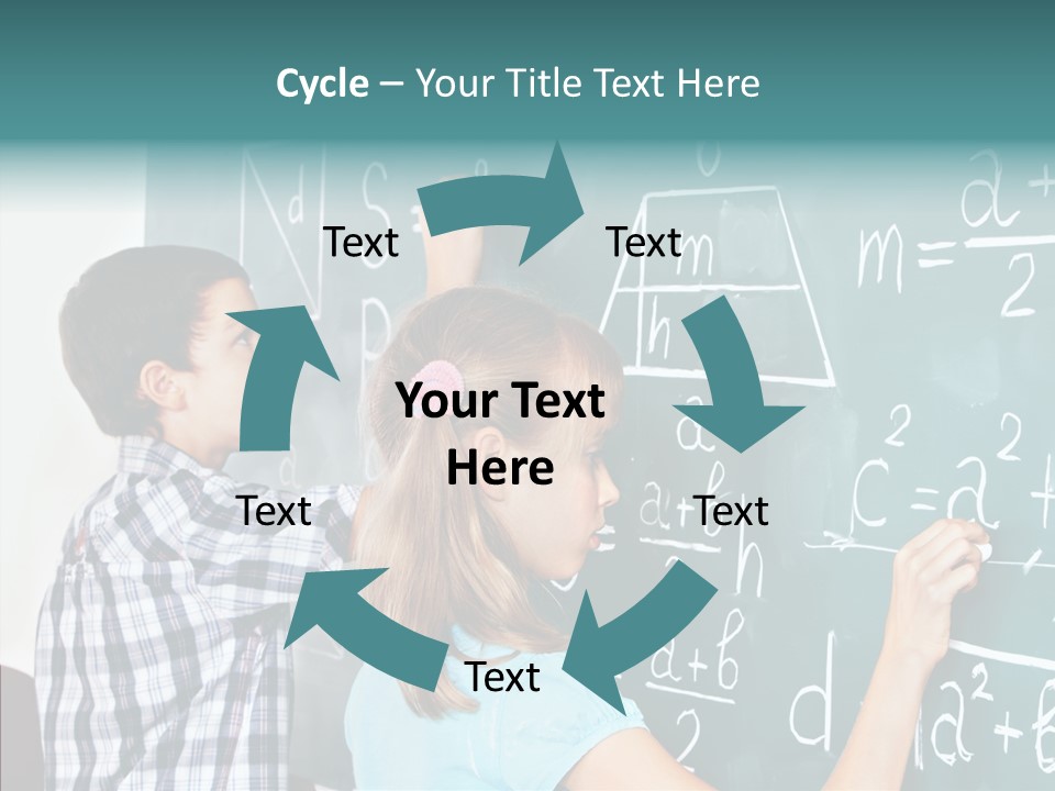 Class Chalk Knowledge PowerPoint Template
