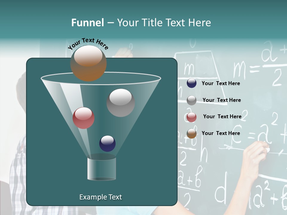 Class Chalk Knowledge PowerPoint Template
