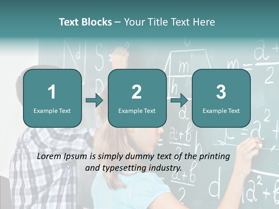 Class Chalk Knowledge PowerPoint Template