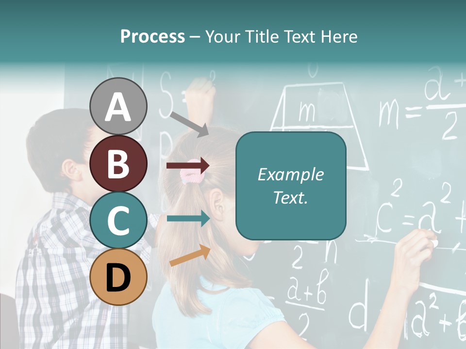 Class Chalk Knowledge PowerPoint Template
