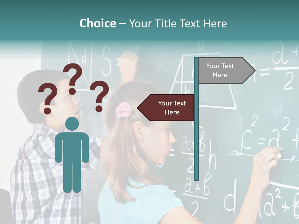 Class Chalk Knowledge PowerPoint Template