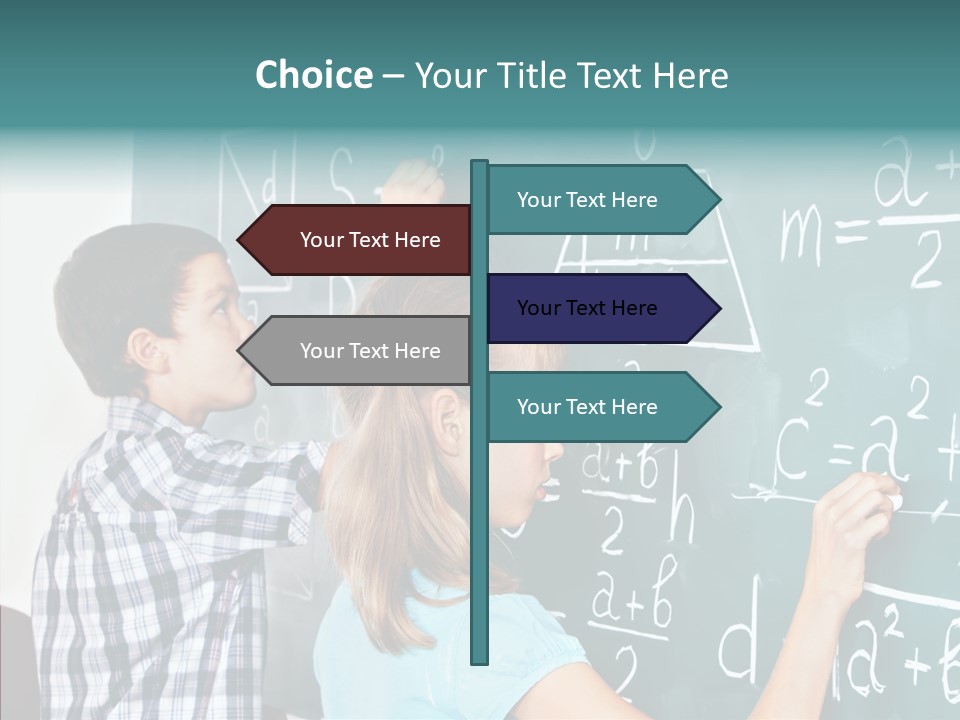 Class Chalk Knowledge PowerPoint Template