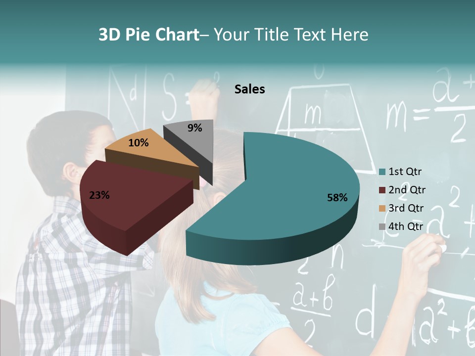 Class Chalk Knowledge PowerPoint Template