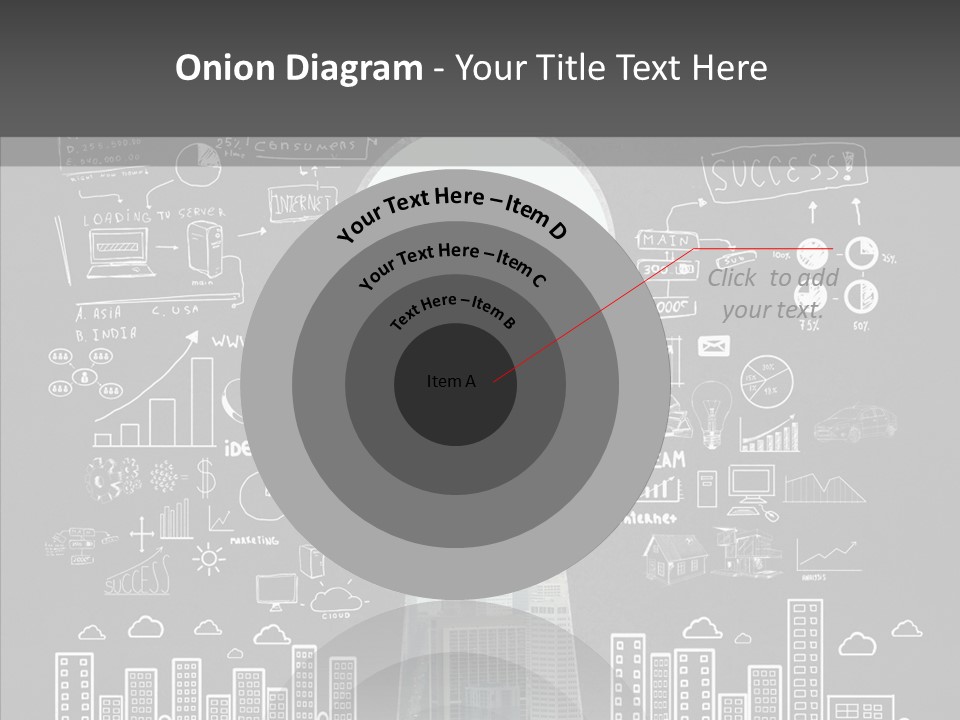 Marketing Entrance Success PowerPoint Template