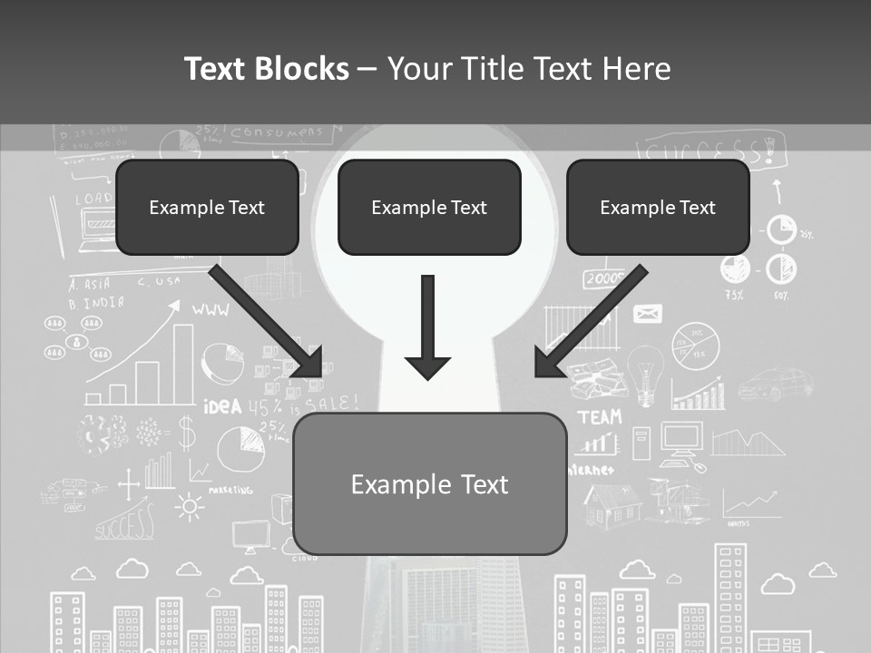 Marketing Entrance Success PowerPoint Template