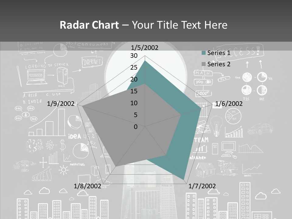 Marketing Entrance Success PowerPoint Template